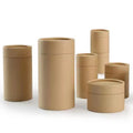 Eco-Friendly Cylinder Essential Oil Round Box Kraft Paper Tube T Shirt Packaging Boxes