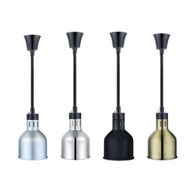Kitchenware Sets SS Hanging Telescopic Food Heating Lamp Heat Preventing Lamp for Buffet Restaurant Hotel Supplies