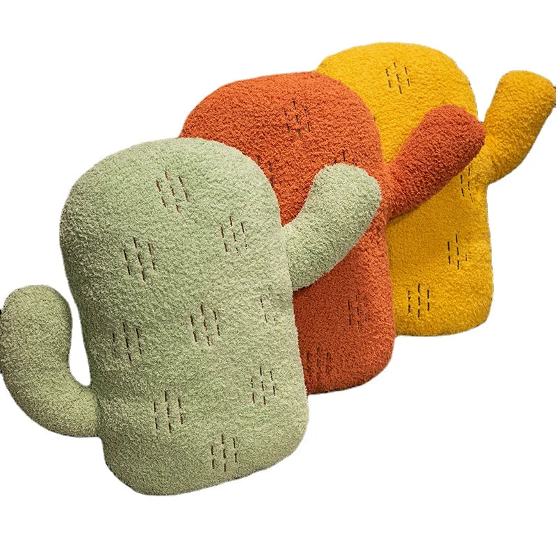 Super Soft Cactus Pillow Adorable Cactus Plush Toy Cute Decorative Pillow for Sofa Bedroom MegaBDM