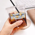 Customized Handmade Art Paper Thank You Stickers Small Business Colorful Packaging Labels