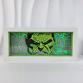 Marvel Avengers 3D Night Light Anime Paper Carving Lamp UV Printing LED Wooden Handicrafts Animal Design Custom Logo Table