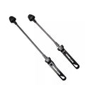 RIDERACE  MTB Road Bike Wheel Hub Skewers Front Rear QR Quick Release Skewers for Cycling Clip Lever Axle 145/185mm Axis Skewer