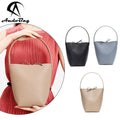AndoBag Single Shoulder Underarm Bag for Women Large Capacity Fashion Genuine Cow Leather Female Bucket Tote Bags 2312