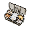 Hot Sale Flexible Portable Weekly Pill Cases Home and Office Plastic Pill Boxes Medicine Box Pill Organizer