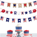 2026 New American Independence Day Flag USA Five Pointed Star Decal Home Courtyard Party Decoration MAGA Flag Banner