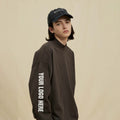 Custom Logo Mens High Quality Crew Neck Blank Long Sleeve Thick T Shirts 100 Cotton Men Plain Oversized T Shirt