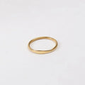 Cheap 18k Gold Plating Stainless Steel Women Dainty Stacking Ring