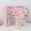 10pcs Soap Rose Bouquet Artificial Soap Flower Bouquet in Gift Box for Girlfriend Gift