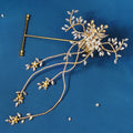 Wholesale Luxury Handmade Side Hair Combs Wedding Tiara Long Hair Jewelry Bridal Rhinestone Hair Accessories