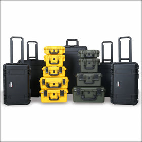 China Manufacture Durable IP67 Waterproof Plastic Shockproof Long Gun Hard Carry Case with Foam and Handle