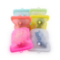 Food Grade BPA Free Vegetable and Fruit Fresh Preservation Reusable Sealable Leakproof Silicone Storage Bag Silicone Vacuum Bag