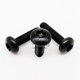 M2 M2.5 M3 M4 M5 M6 Black 304 Stainless Steel GB2672 Six-Lobe Torx Pan Head Screw Six Lobe Round Button Head Bolt