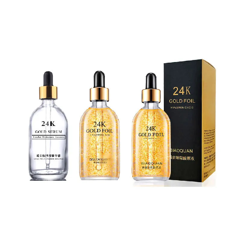 Luxury Boston Round Clear Glass Dropper Oil Bottle 30ml 60ml 100ml Refillable for Face Cream & Skin Care Serum