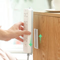 Adhesive Punch-free Socket Holder Wire Plug-in Socket Wall Mounted Socket Bracket Manager Hanging Wall Punch-free Plug-in Board