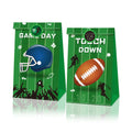 Custom Design 24 Pcs American Football Game Paper Gift Bag Set Football Goodie Bags Football Birthday Party Decorations