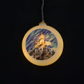 USB Powered LED Plastic Wall String Lights Eid Islamic Muslim Ramadan Mubarak Decorations for Christmas Easter Eid Party Supply