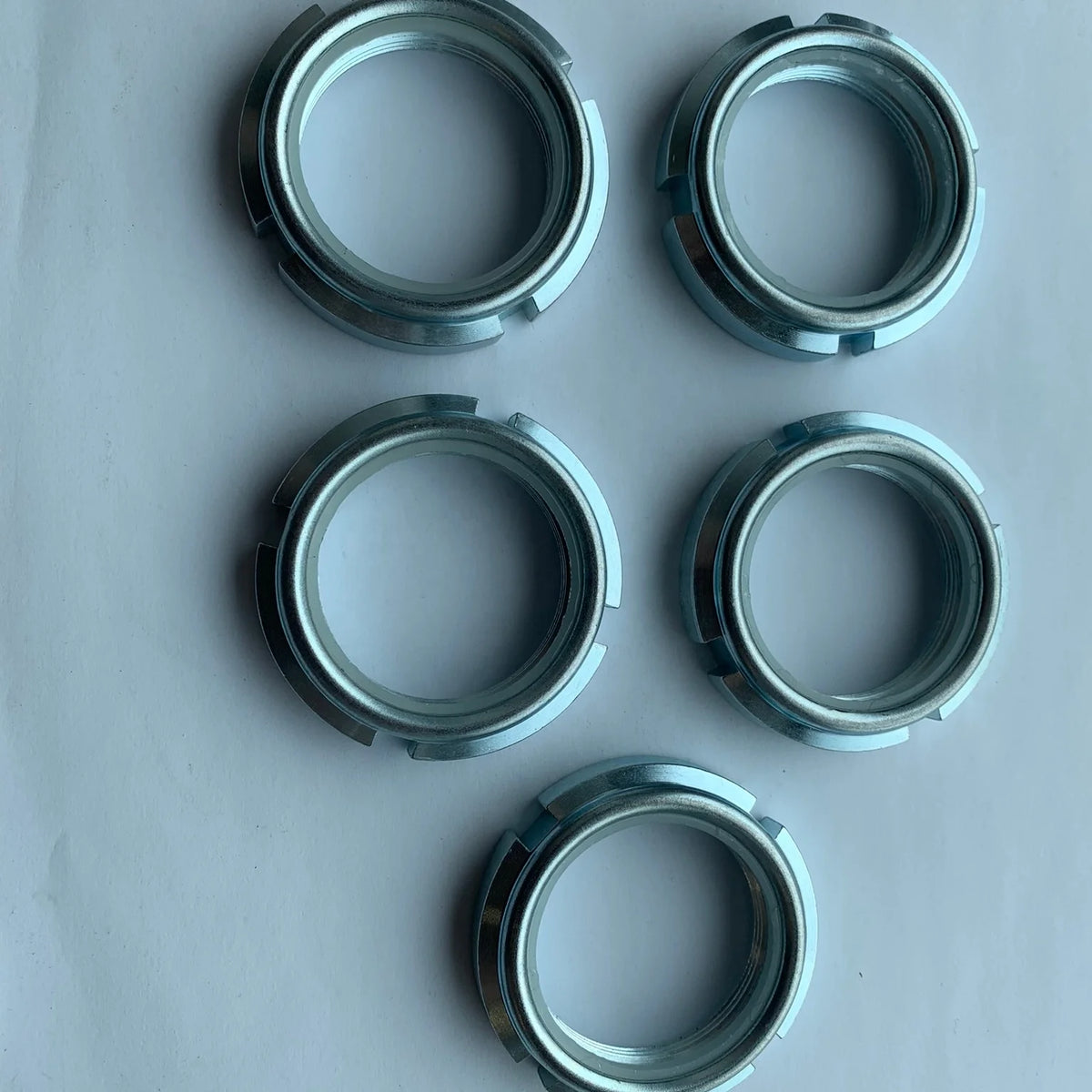 DIN 981 Slotted Round Nut With Nylon Locking GUK GUP GUA Lock Nuts