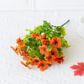 Indoor & Outdoor Home Decor Artificial Faux Daisy Flowers for Garden Decoration