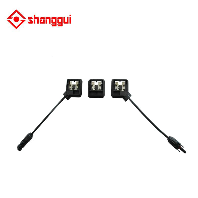30A Three Diode Split Junction Box IP67 1000VDC PPo Material TUV Certified for Solar Mounting System