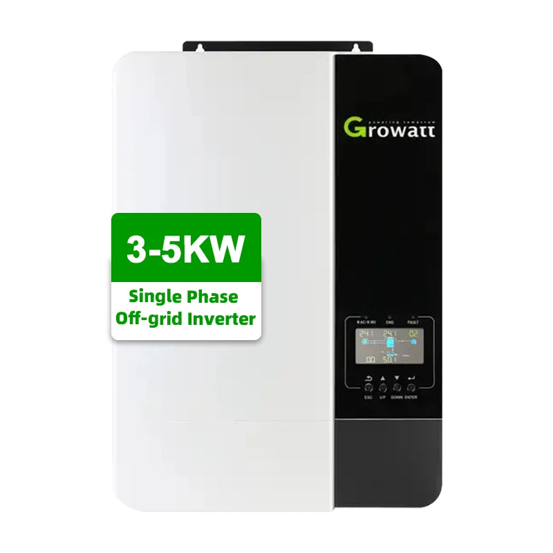 Growatt SPF 5000ES 5000W 48vdc Wifi Monitoring Single Output Off-Grid Solar Inverter 5KW Inverter in Stock