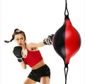 Custom Logo Double End Punching Bag Boxing Stand Mma Training Boxing Target Pu Leather Boxing Equipment