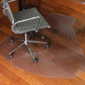 PVC Chair Mat for Low Pile Carpet Floors Flat Without Curling 48x60 Inches Office & Home Use Computer Desk Mat
