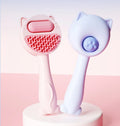New Design 2 in 1 Pet Hair Brush Pet Wipes Removing Knots Hair Removing Multifunctional Water tank Humidifier Pet Comb