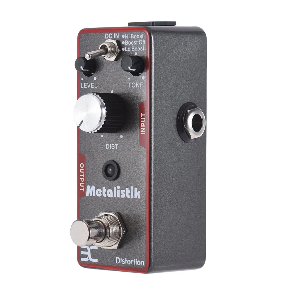 ENO TC-11 Distortion Guitar Effect Pedal Metal Ture Bypass Metalistik
