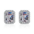 S925 Sterling Silver Moissanite Earrings