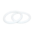 Custom White Silicone O Ring Seal Rubber Sealing Ring VMQ O-ring