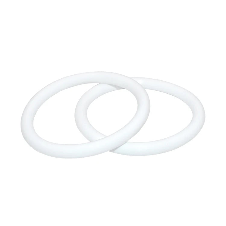 Custom White Silicone O Ring Seal Rubber Sealing Ring VMQ O-ring