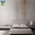 Custom Modern Wall Panels Abstract 3D Crocodile Leather Embossed Mural Wallpaper Waterproof Botanical Minimalist Wall