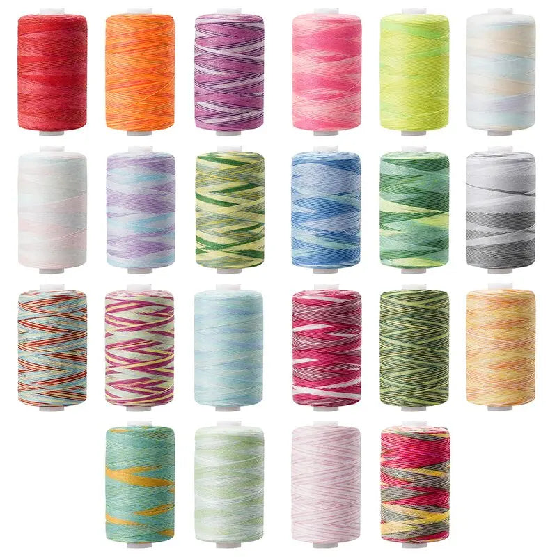 Household Sewing Machine Sewing Thread Diy Multicolored Hand Repair Thread Wholesale Polyester Threads