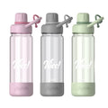 Large-Capacity PP Plastic Sports Water Bottle with Straw Portable for Outdoor Activities Hiking for Boiling Water Travel Use