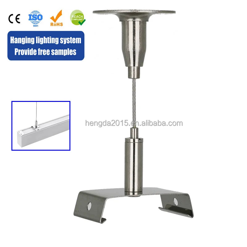 Brass Cable Tension Wire Rope with Double Eyelet Holder for Light Lifters