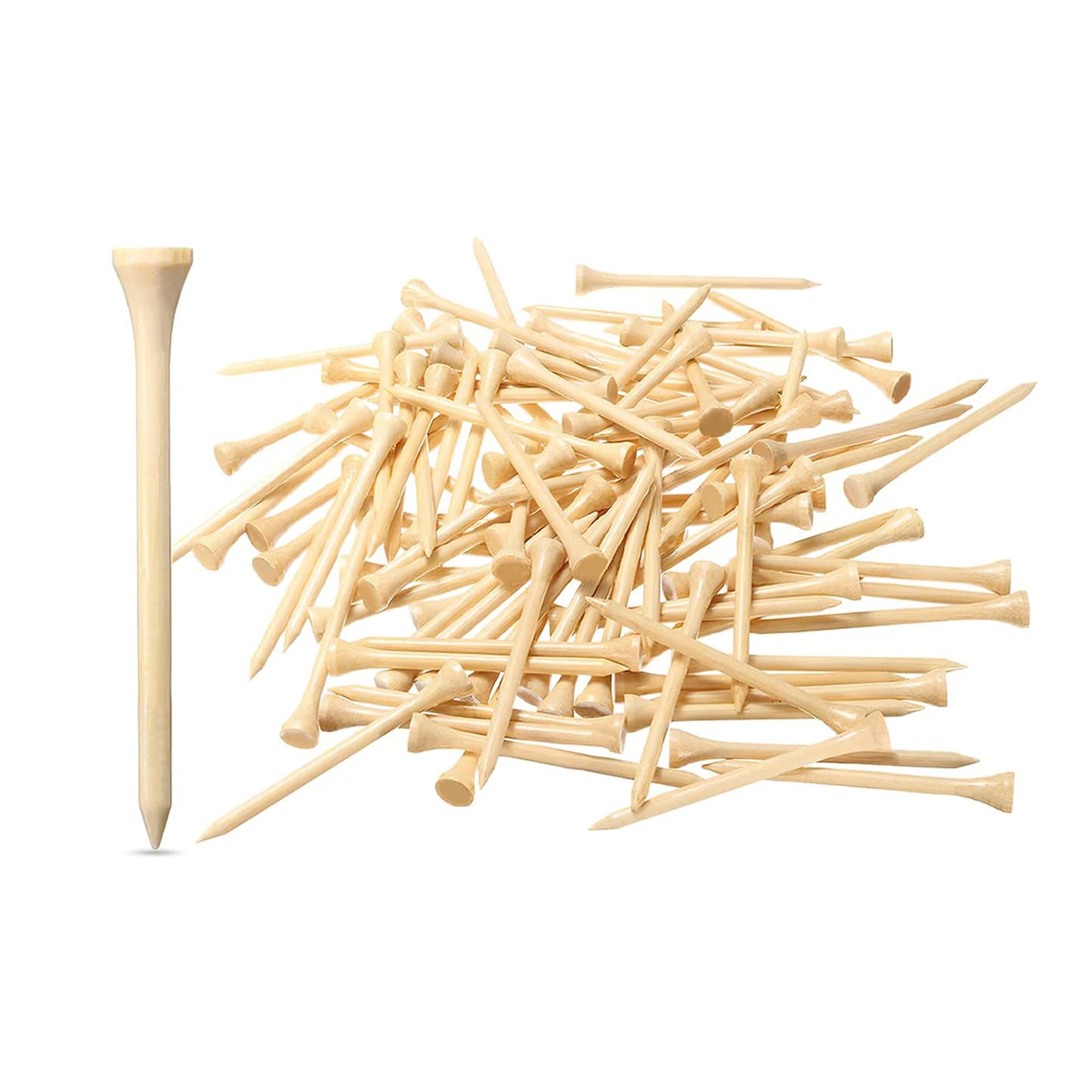 Ready to Ship Bamboo Golf Tees Promotional Golf Club Bag Pouch Convenient Holder Essential Golf Accessory Mlg Brand Lightweight