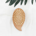 Hot Selling Professional Laser Wood Bamboo Detangling Hair Brush New Design Cheap Price Private Label