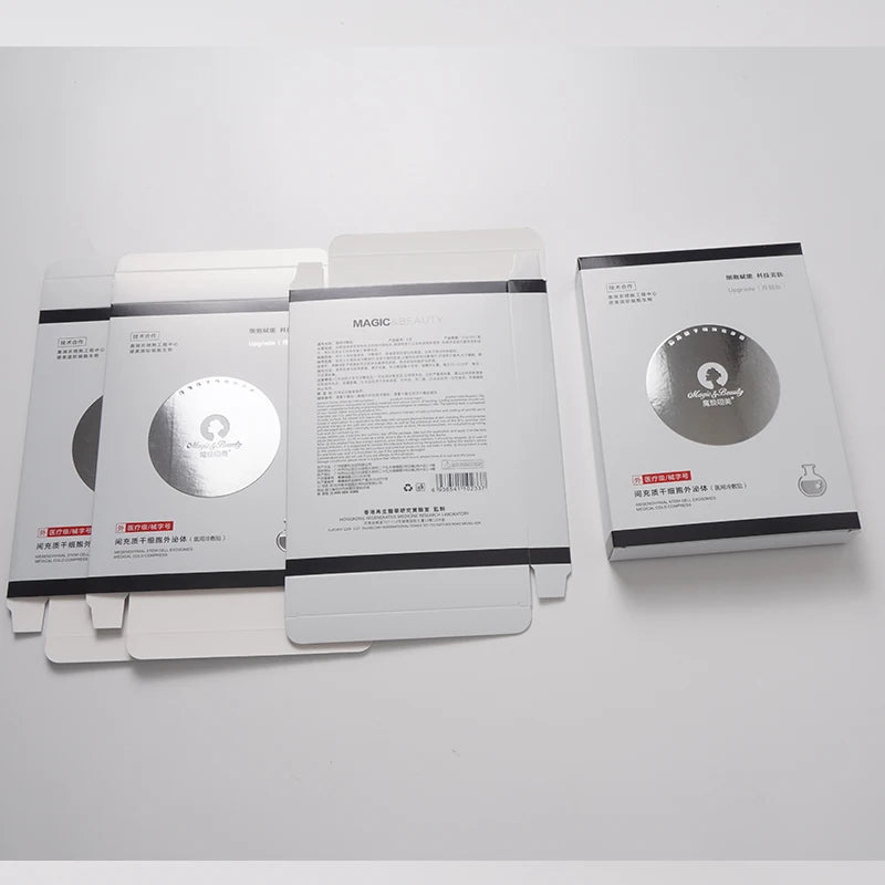Custom Reusable Sliver Paper Industrial Carton Box  Packaging Small Carton  Paper Box
