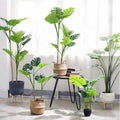 Artificial Plastic Monstera Tree Potted Plant