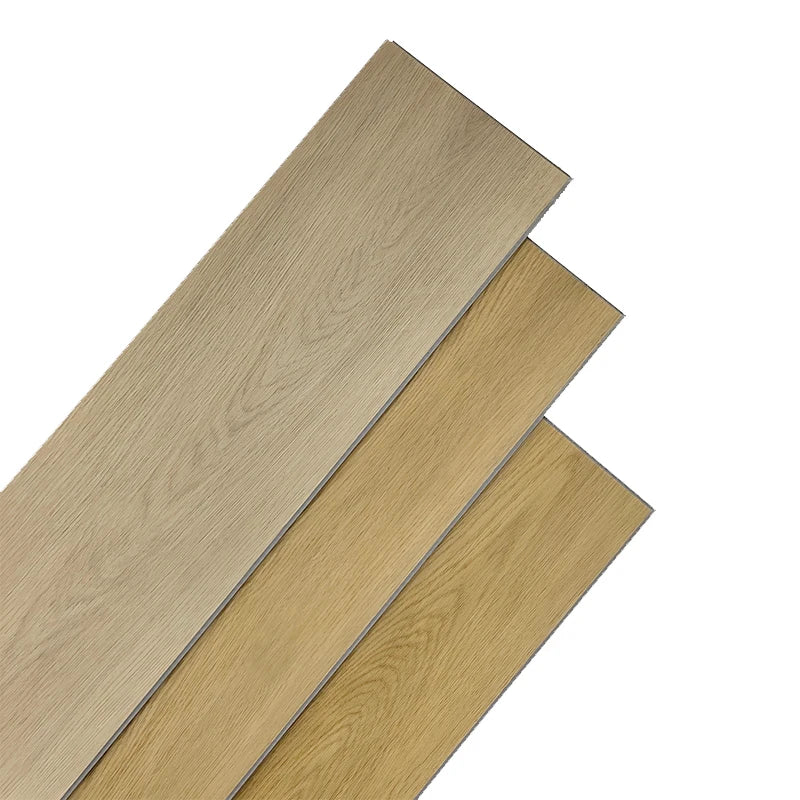 Luxury Virgin Material PVC Click Flooring Waterproof Wear Resistant Eco-Friendly Vinyl Tile LVP Indoor Use Anti-Slip Plain Tile