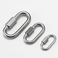 JRSGS CE Certified Zinc Coated High Tensile Galvanized Steel Plain Quick Link EN362:2004 EN12275:2013 Heavy Industry Outdoor