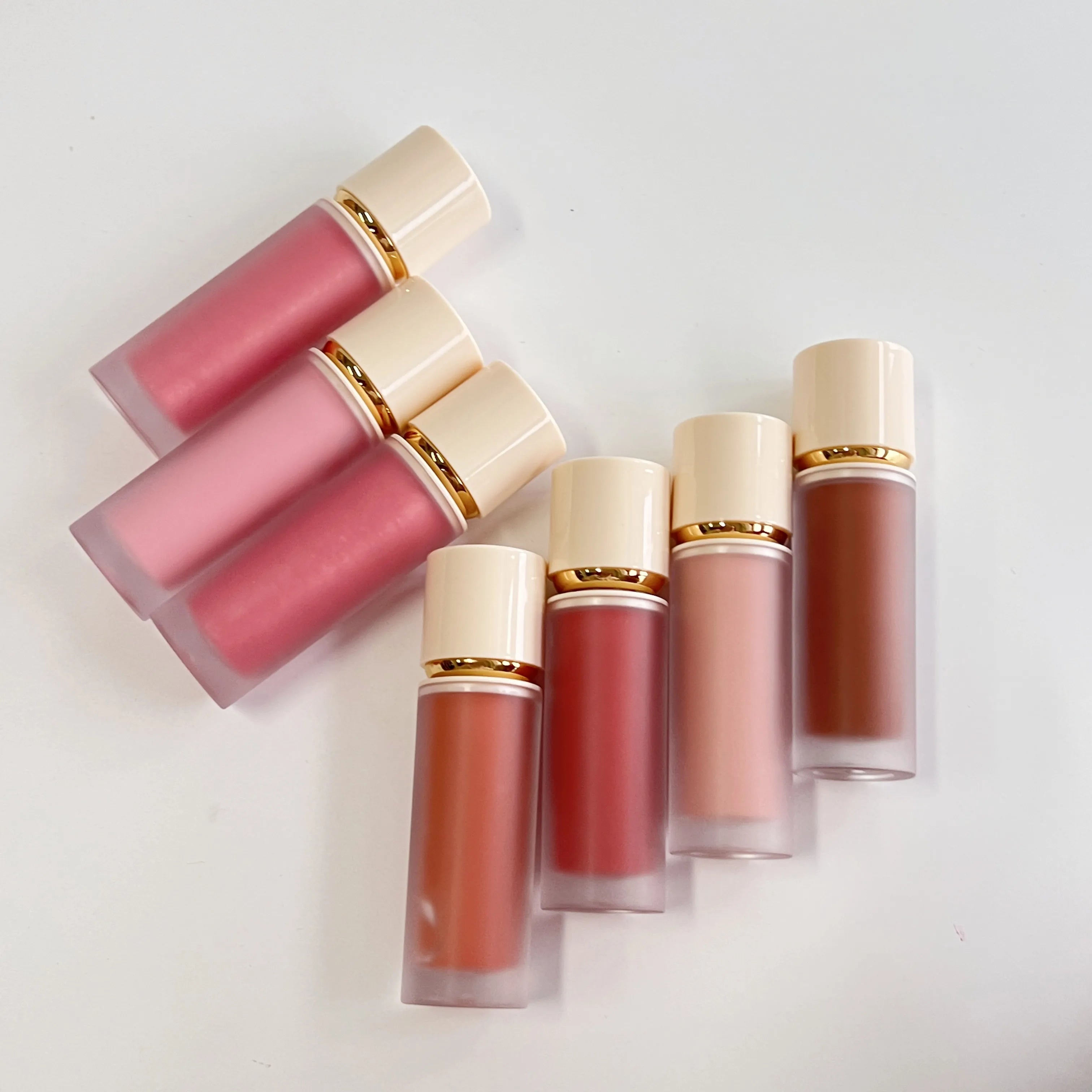 Low MOQ High Quality Creamy Vegan Custom Color Long Lasting Liquid Blush with Private Label