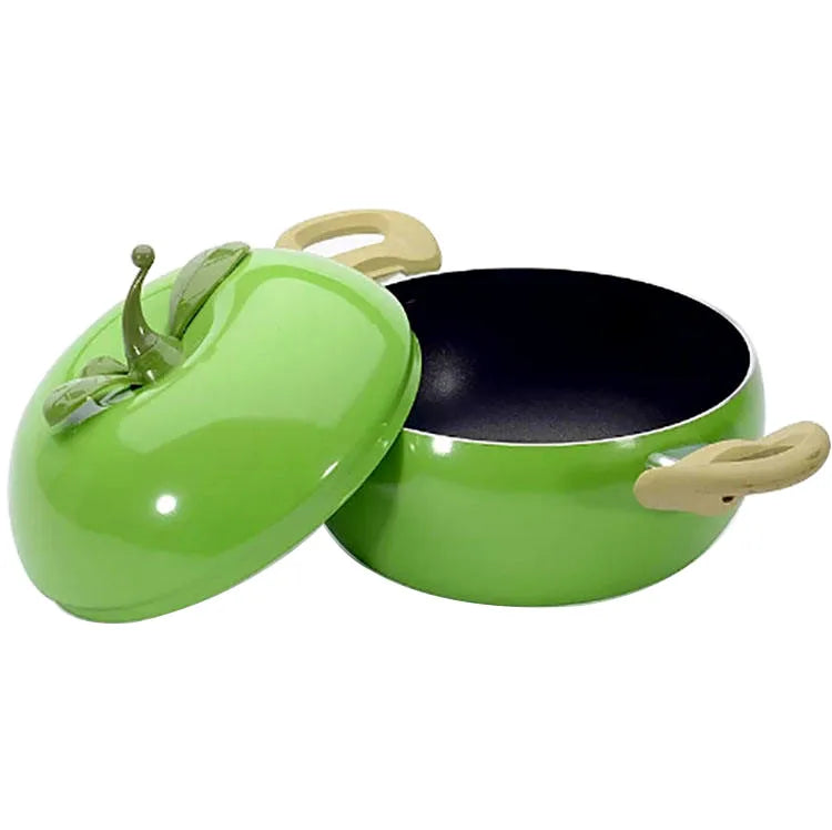 Tomato Shape Kitchenware Casserole Kitchen Soup Pot Non-stick Household Stockpot