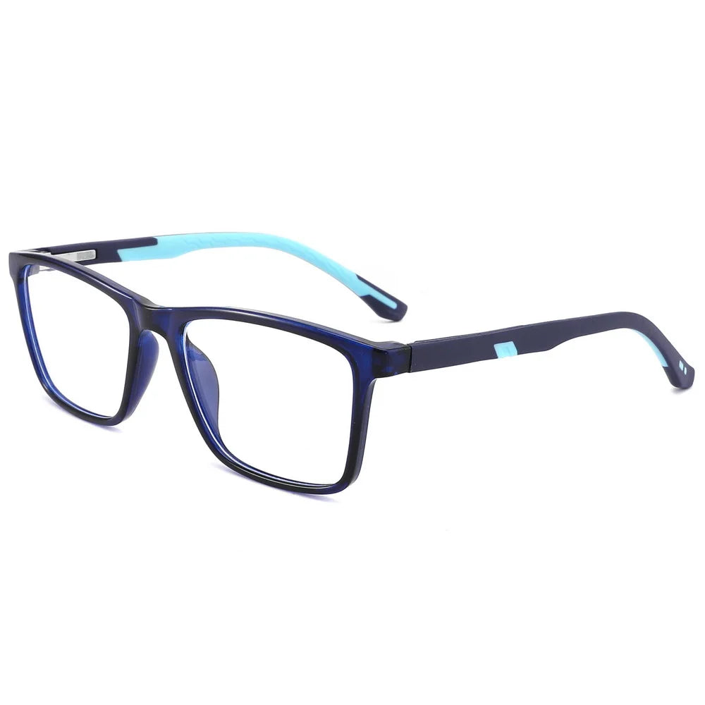 Hot Sale Kids Flexible TR90 Customizable Anti Blue Light Lens Colorful Fashionable Eyewear Frame for Children