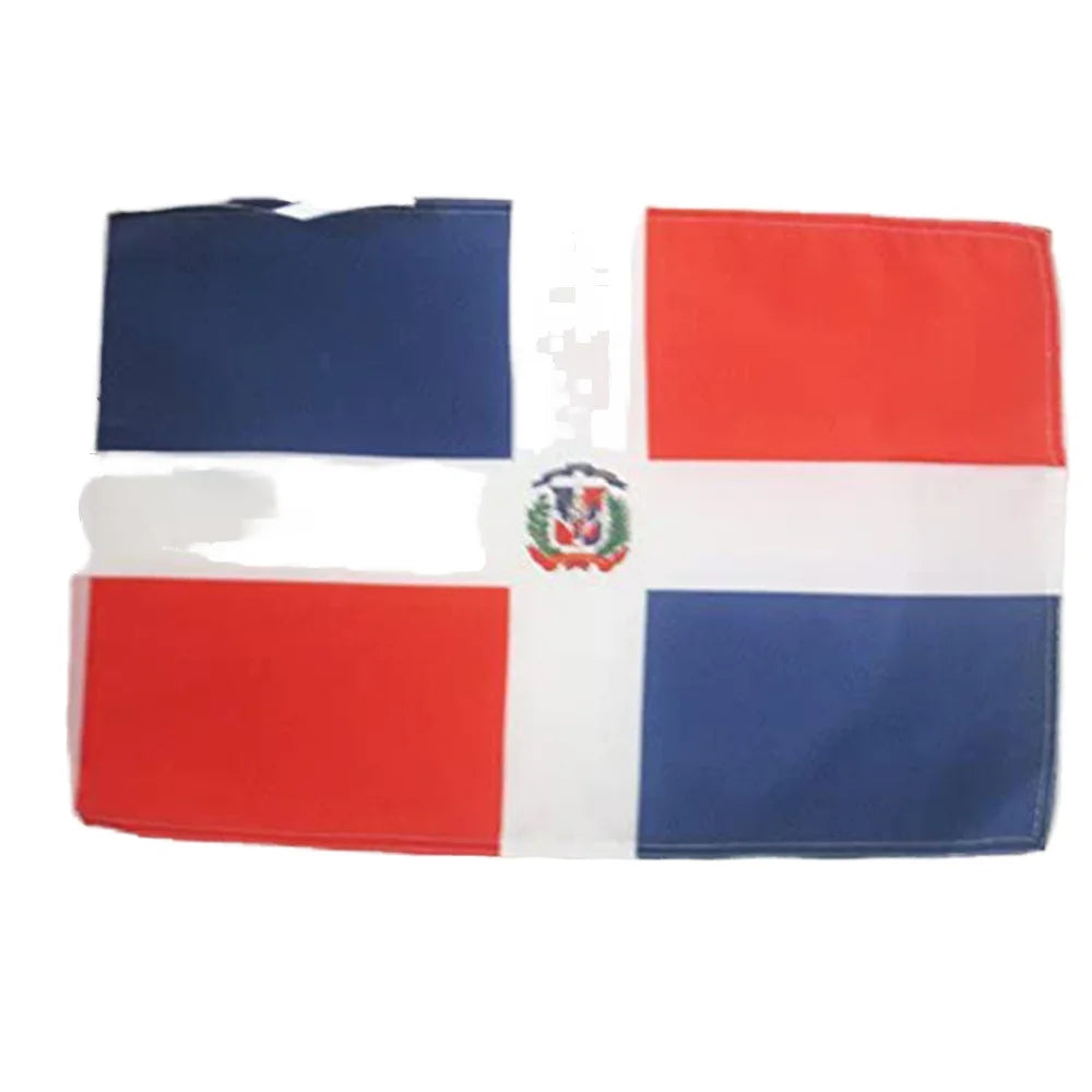Ready to Ship  Promotional Product Dominican Flags  Ft 100% Polyester With Brass Grommets Dominica Flag
