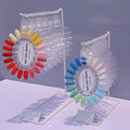 Nail Art Works Hook Display Frame Nail Polish Gel Color Display Patch Art Popular Convenient Color Card in Europe and America