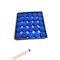 Blue 13mm Pool Cue Tip Sticks 50pcs/Box for Snooker & Billiard Games