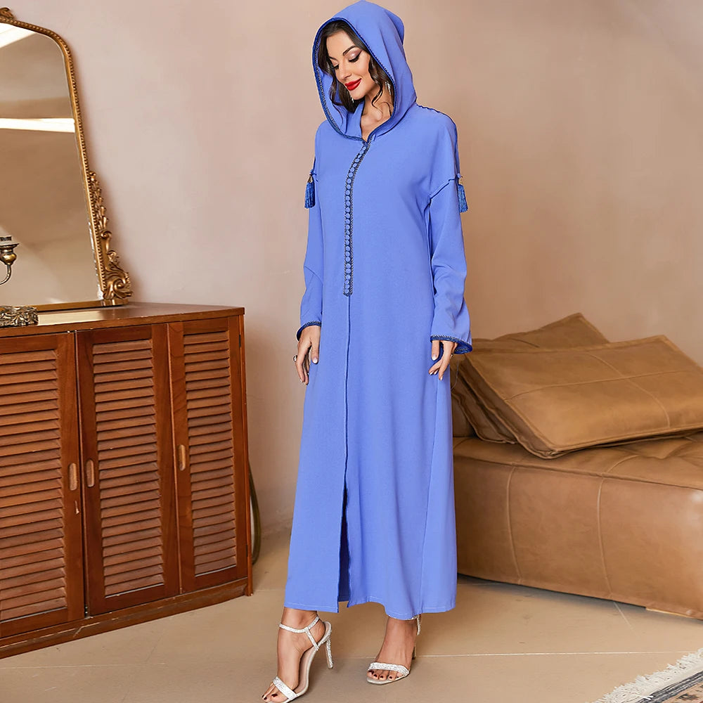 Zaynab Abaya Dress Ladies Muslim Fancy Abaya Women Luxury Plus Size Uae Muslim Arabic Women Dress Abaya