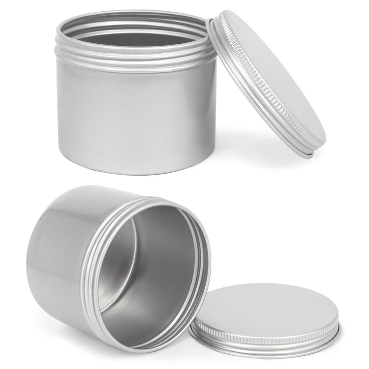 200g Wholesale Empty Scent Candles Colorful Printing Metal Tins Aluminum Jar Empty Aluminum Jars