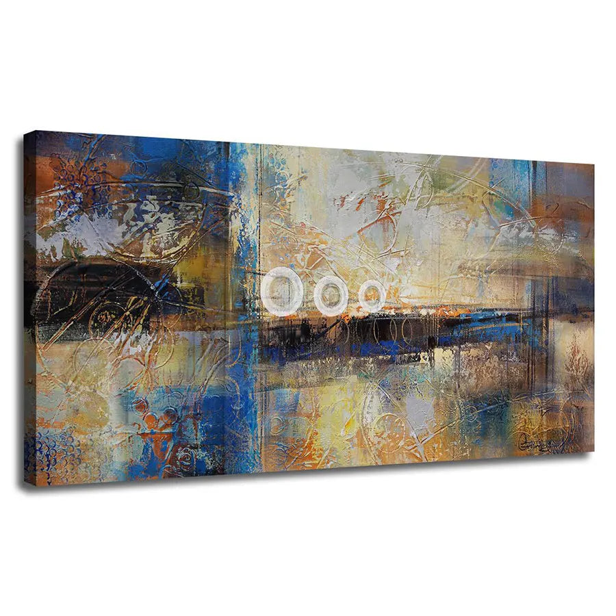 Original Art OEM&ODM Modern Abstract Oil Painting on Canvas Customizable Printed Wall Art for Hotels Wall Decor